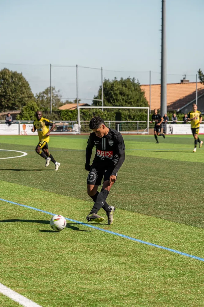 Joueur AS Craponne en match contre Chambéry photo par Poly Prods