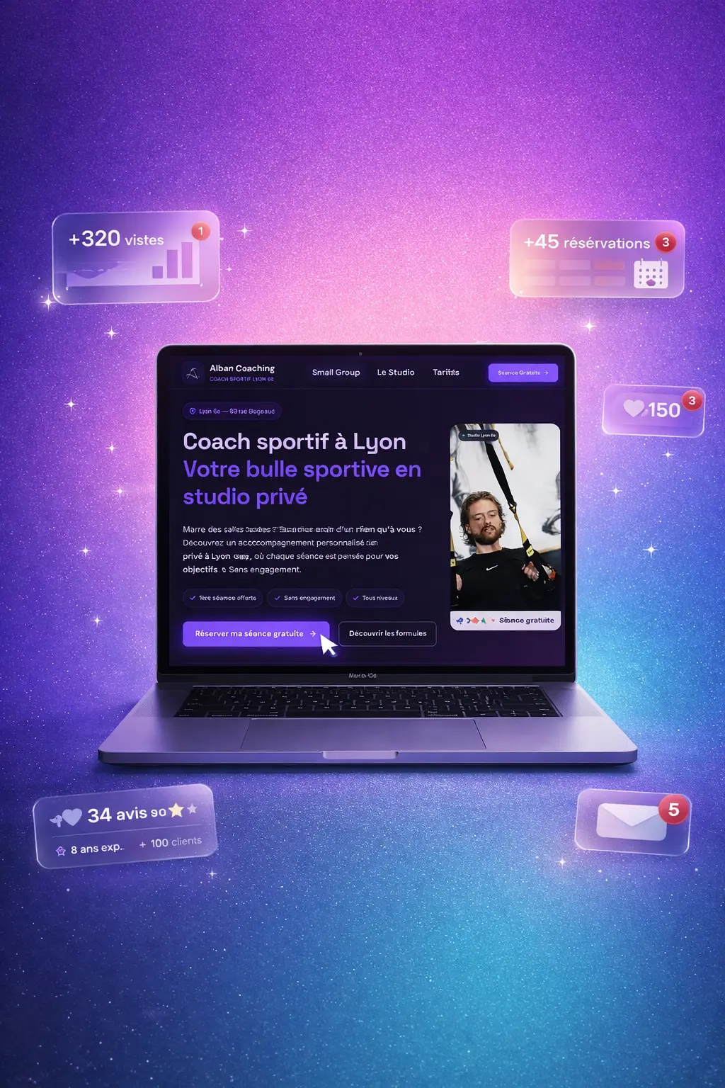 Création landing page et publicité Meta Ads Lyon